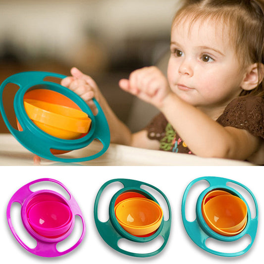 Nice 360 Rotate Universal Spill-proof Bowl Dishes